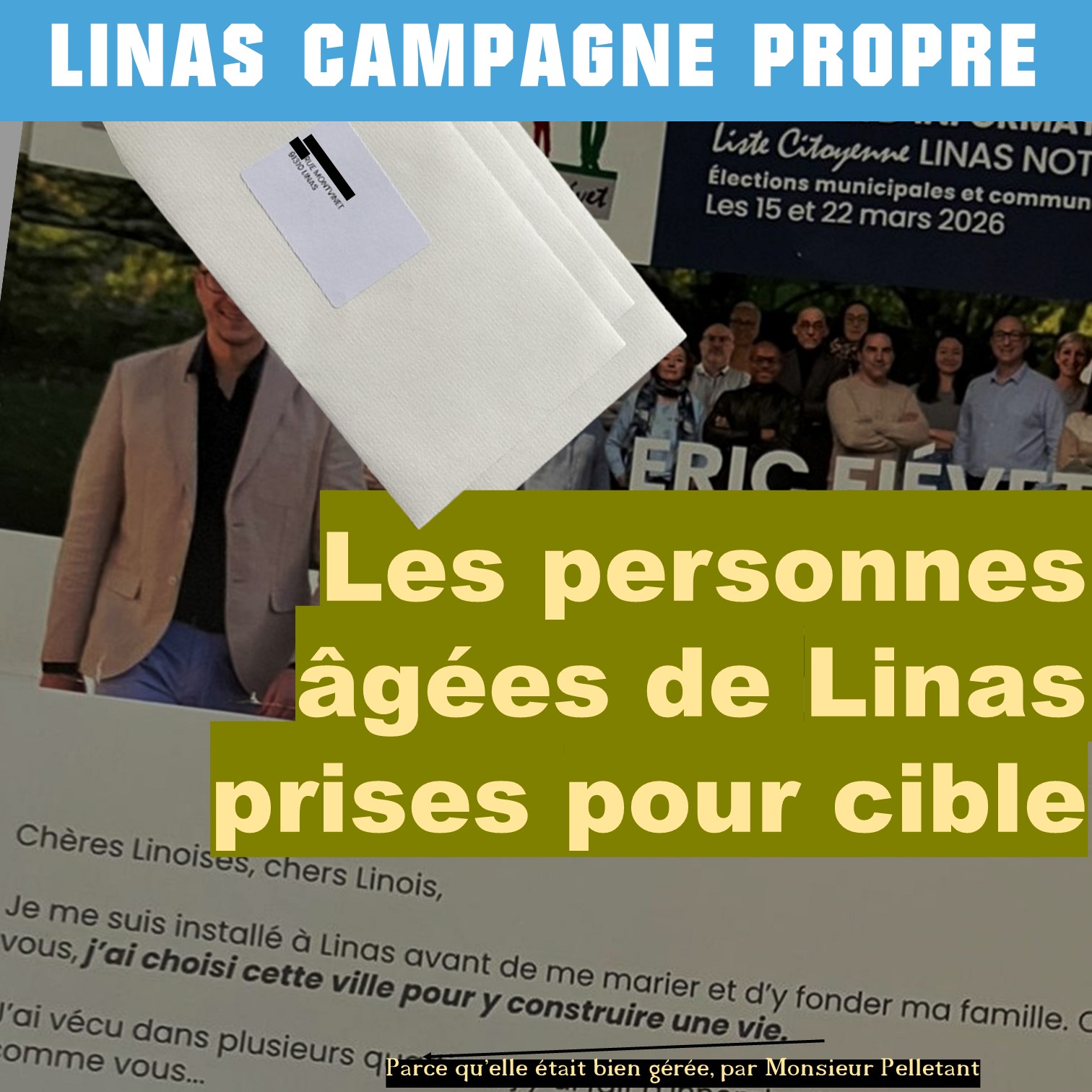 Les personnes âgées de Linas prises pour cible